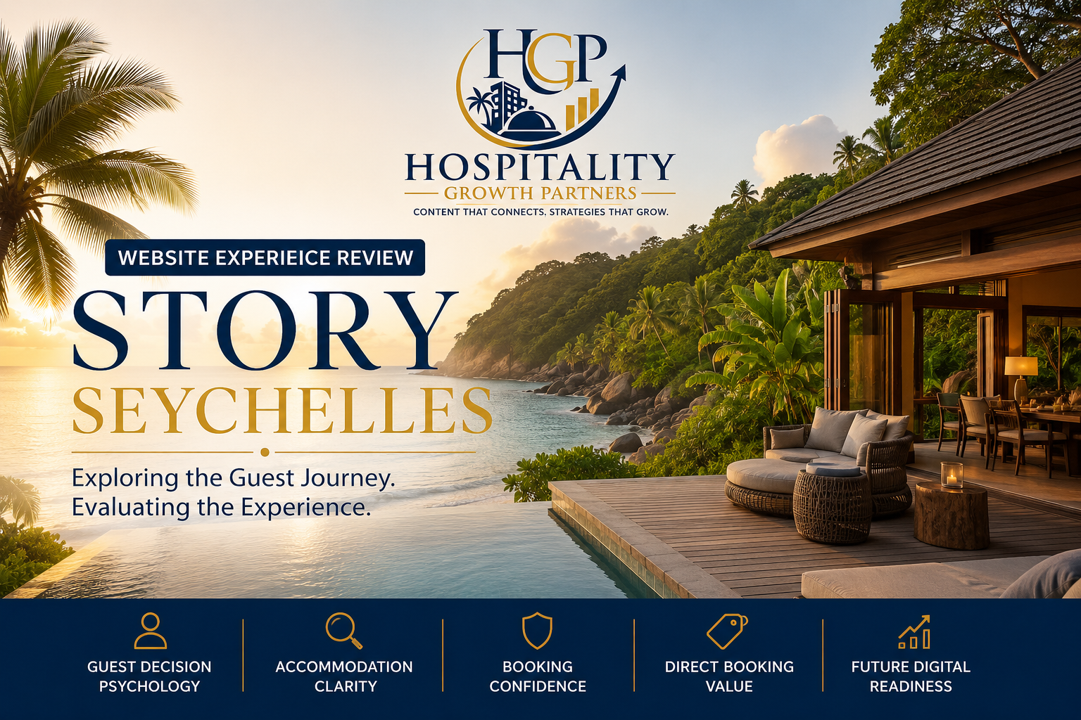 An independent Hospitality Growth Partners review of the STORY Seychelles digital guest journey.