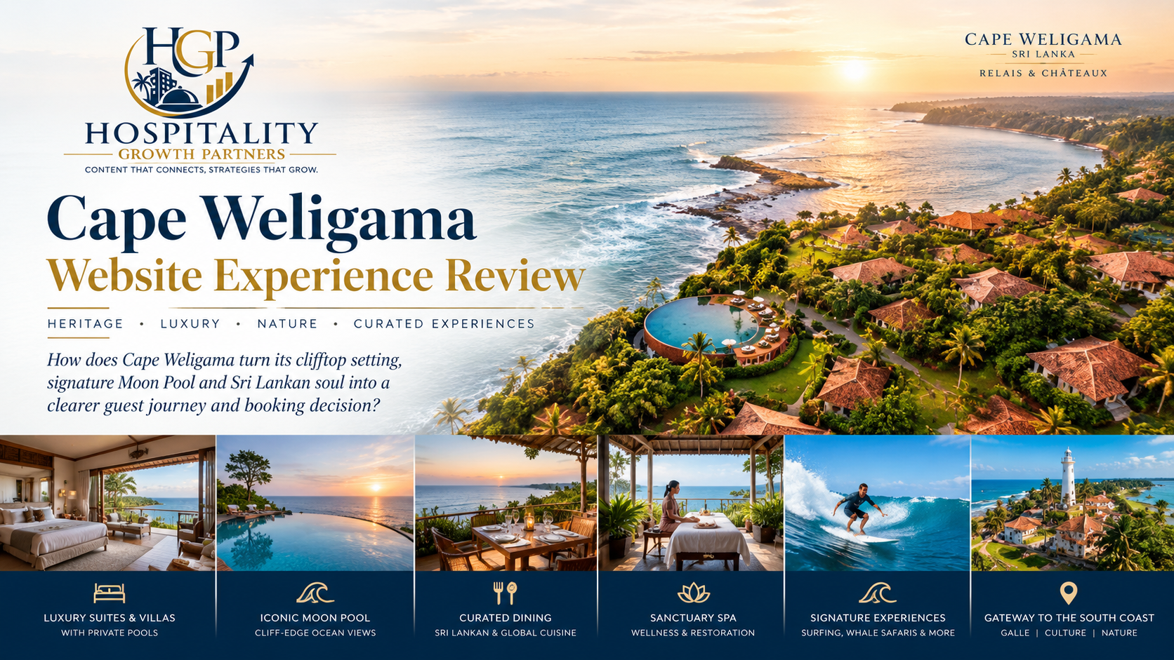 Cape Weligama Website Experience Review | HGP