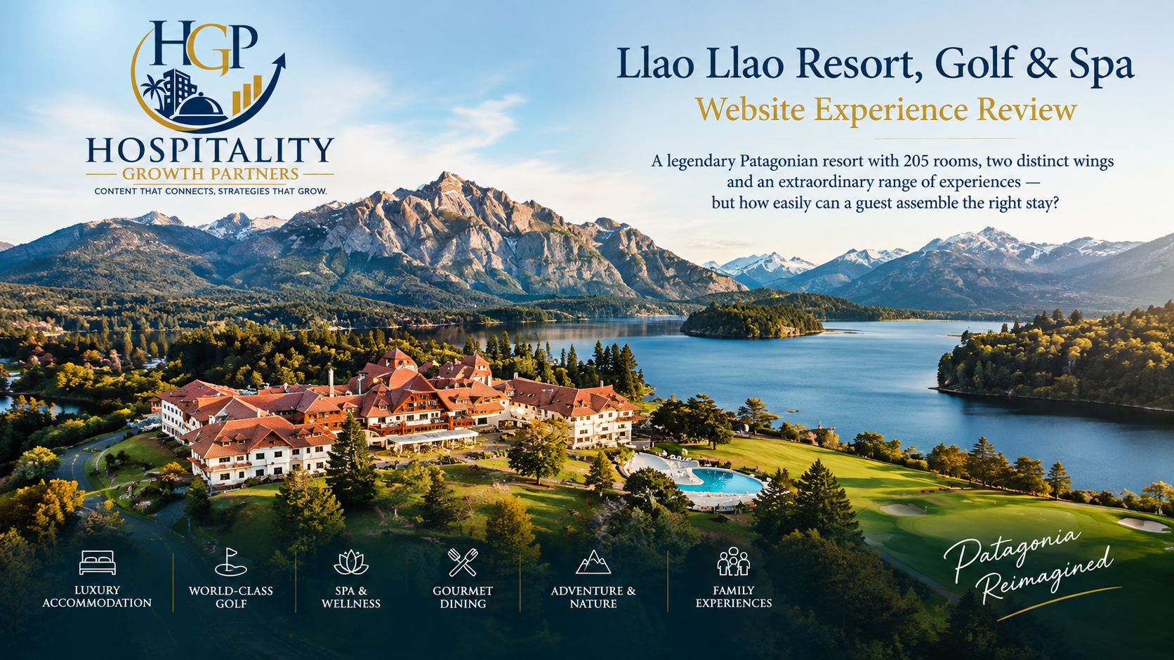 Llao Llao Resort, Golf & Spa, Bariloche, Argentina — HGP Website Experience Review 