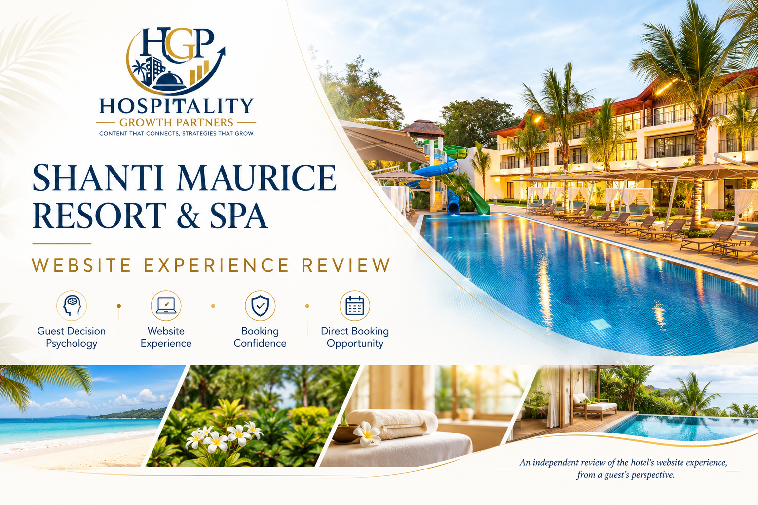 Shanti Maurice Resort & Spa website experience review — Mauritius luxury resort
