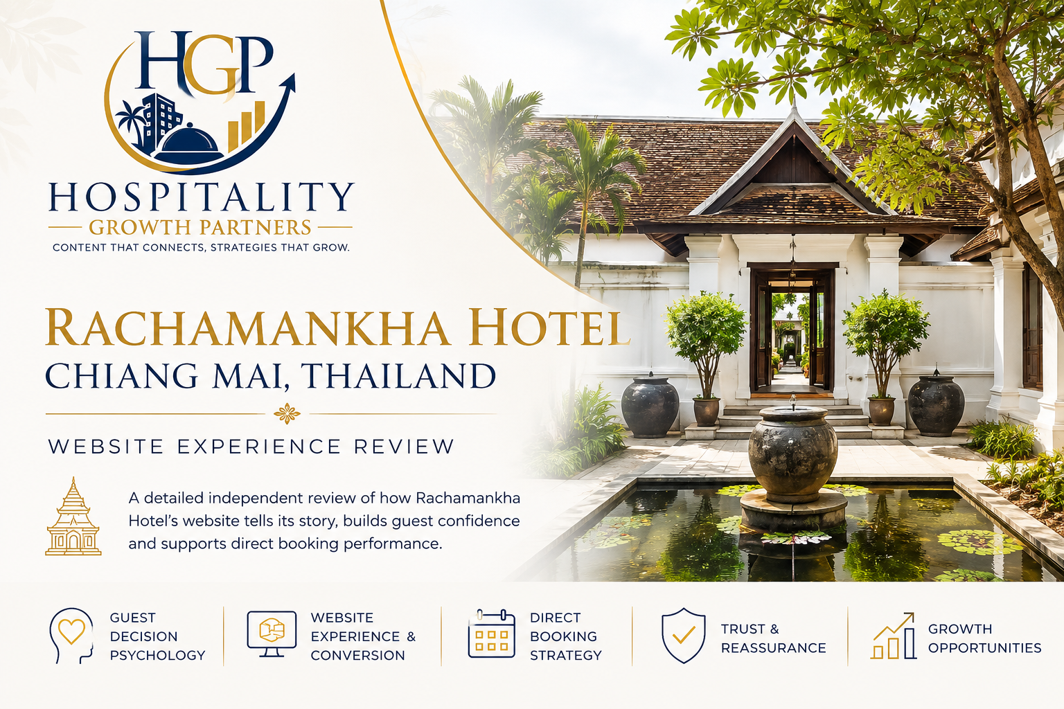 “Rachamankha Chiang Mai historic Lanna-style courtyard and traditional architecture”